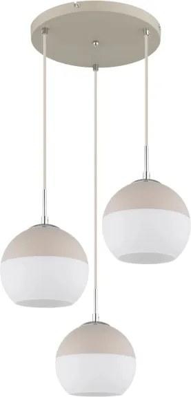 Globo 15999-3HR - RAGUSA kábeles csillár 3xE27/60W/230V