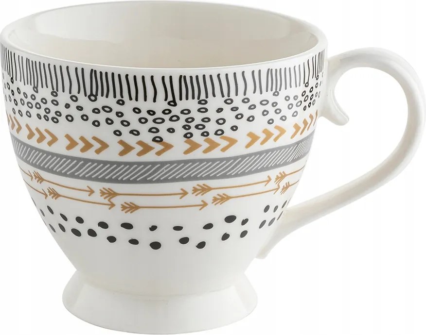 Csésze Talpon 440ML Bohém Etno Florina