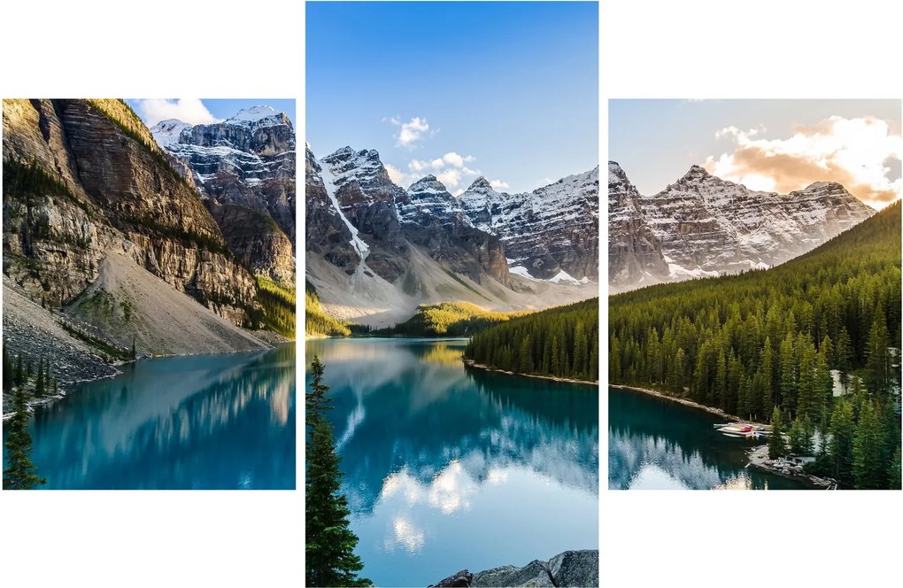 Kép - Kanada, Banff Nemzeti Park, Moraine Lake (90x60 cm)