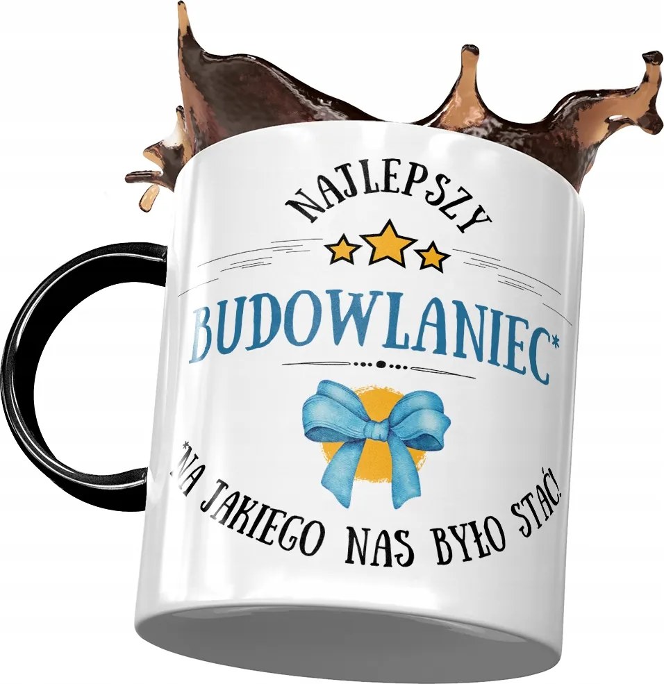 Bögre Fekete Építő Legjobb Hegesztő Ajándék Nyomtatott Fotóval