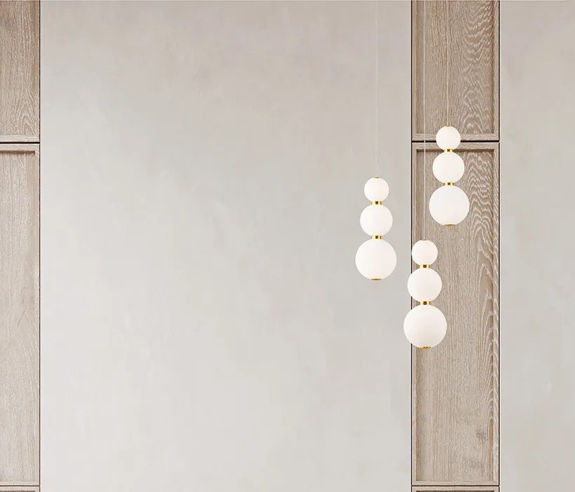 Függeszték Fehér PERLA NOVA LUCE 9695242