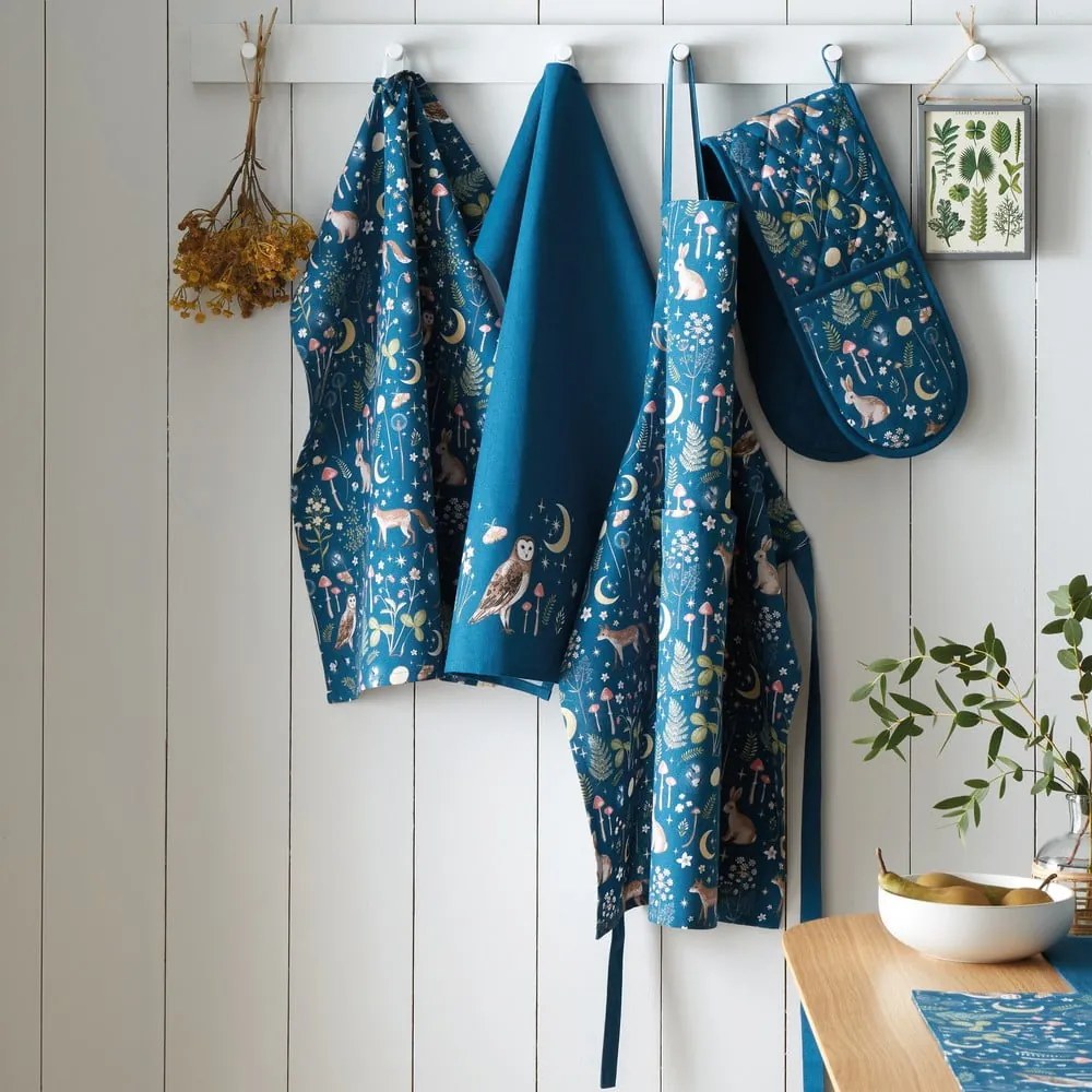 Pamut kötény Enchanted Twilight Animals – Catherine Lansfield