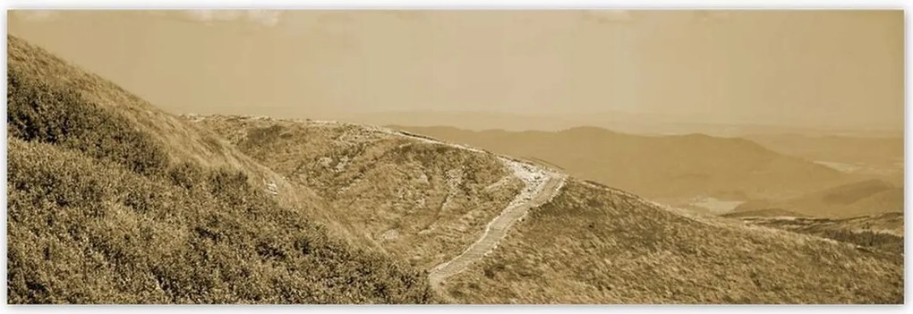 Poszterek 200x66 Lengyel Bieszczady hegyek