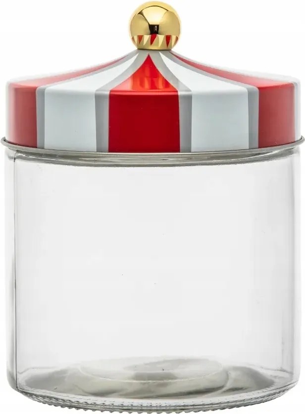 Karácsonyi mézeskalács tégely Üveg tégely fedéllel Circus 700ml