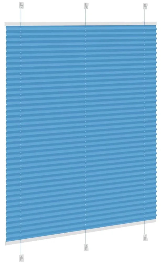 pliszírozott redőny kék 105x150 cm Szövetszélesség 104,4 cm