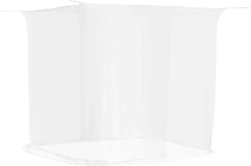 vidaXL fehér lógó szúnyogháló 156 hálószem 220x200x210 cm