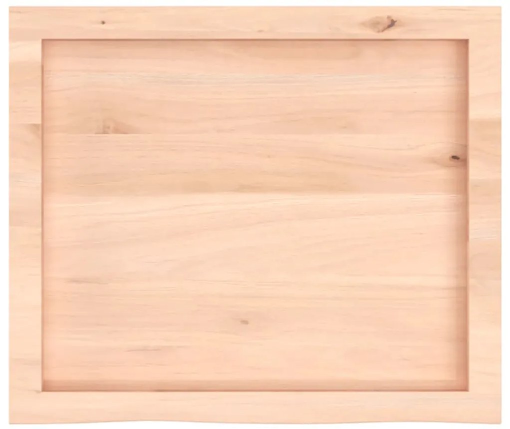kezeletlen tömör tölgyfa asztallap 60x50x(2-6) cm