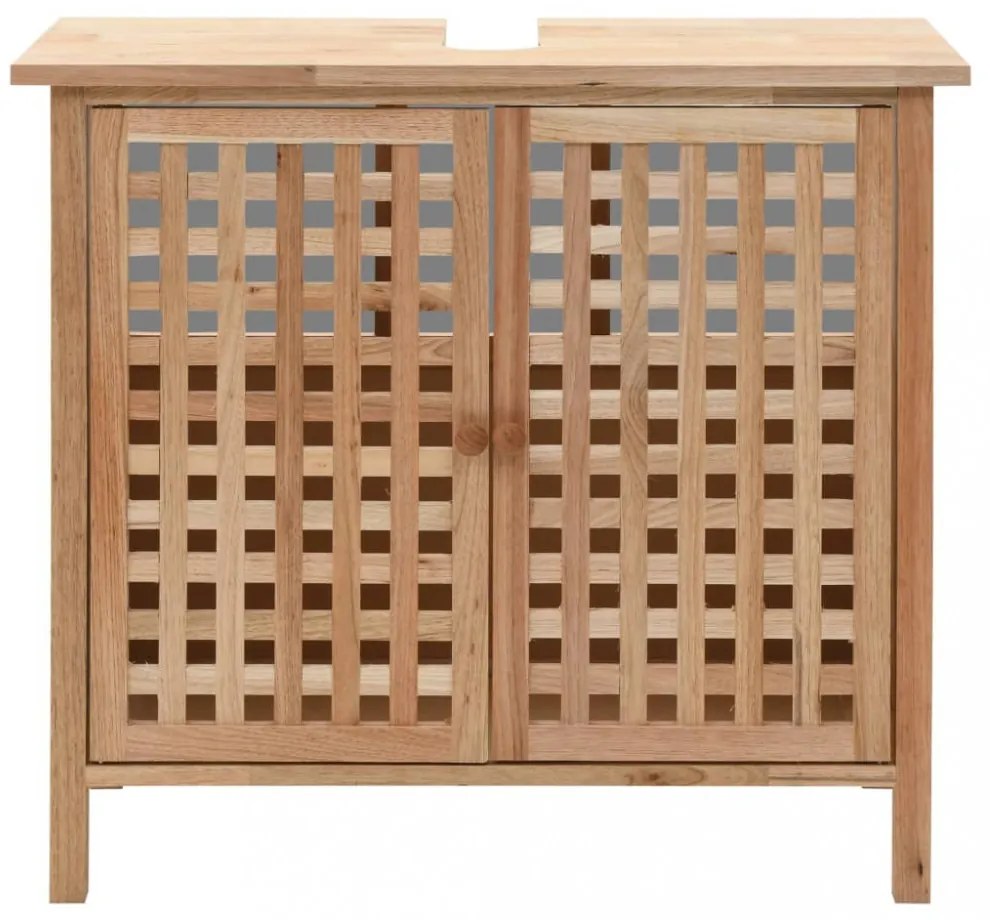 tömör diófa mosdószekrény 66 x 29 x 61 cm