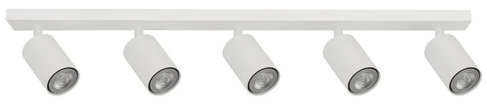 Spotlámpa ZOOM 5xGU10/25W/230V fehér