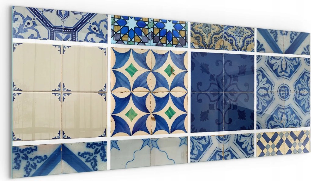 Edzett üveg kandalló alá Acél Szabadon álló Kerámia csempe minták