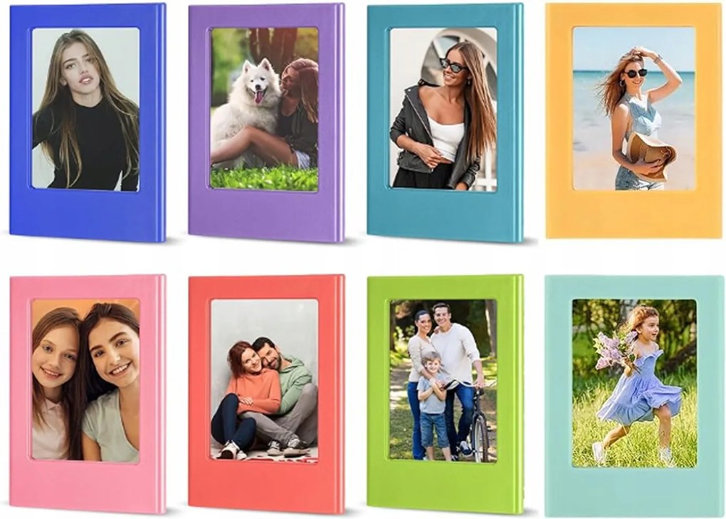Mágneses keretes hűtőmágnesek Fujifilm Instax Mini 11 12 készülékhez