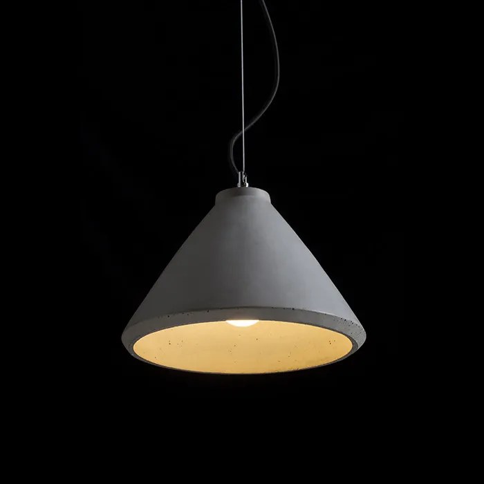 RENDL R12416 RADICAL Modern Függesztett Lámpa Beton IP20