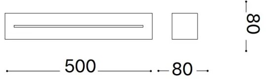 Ideal Lux - Fali lámpa 3xE14/40W/230V matt króm