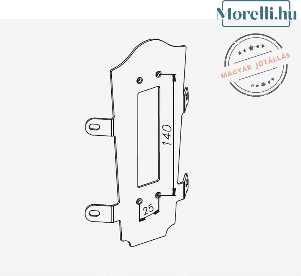 NORLYS 800B FIRENZE Klasszikus Kültéri Fali Lámpa E27 IP54