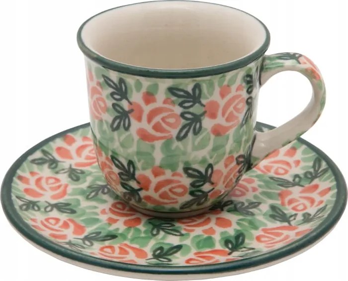 Eszpresszó csésze 60 ml csészealj Ceramika Artystyczna Boleszláv dek 1090