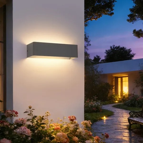 Brilagi -LED kültéri fali lámpa DONNANI LED/12W/230V 30 cm antracit IP44