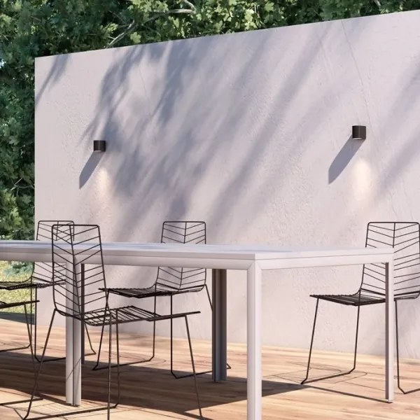 RED - Design Rendl -R12027- LED Kültéri fali lámpa ZACK LED/3W/230V IP54