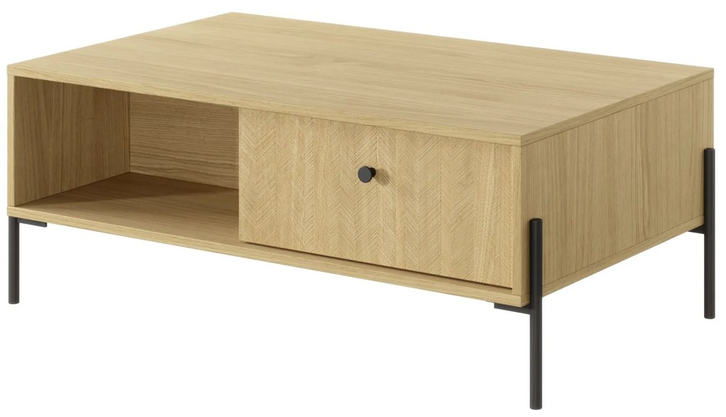 Dohányzóasztal Scandia 2S (scandi tölgy + scandi fenyő). 1071391