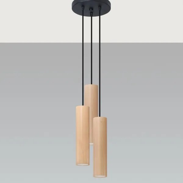 Sollux SL.1012 - Csillár zsinóron LINO 3xGU10/40W/230V