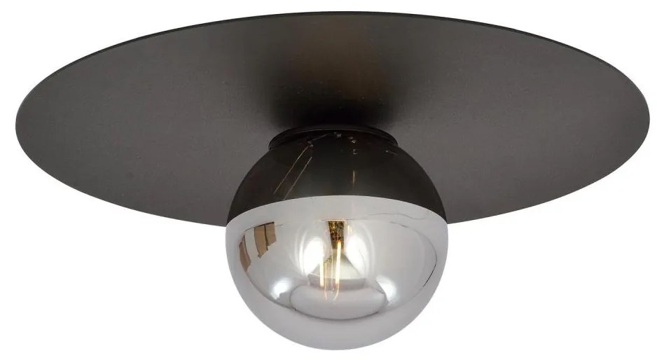 Mennyezeti lámpa SOLAR 1xE14/10W/230V fekete/szürke