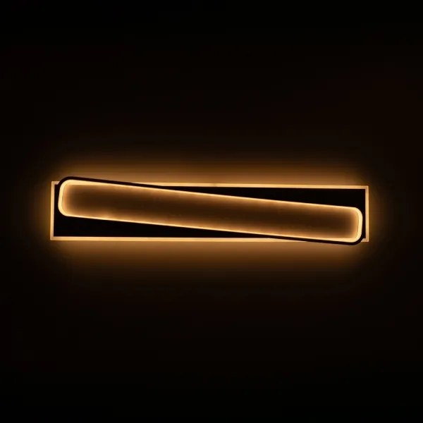 BRILAGI - LED dimmelhető mennyezeti lámpa OUTLINE LED/90W/230V 18x100 cm fehér/fekete + távirányító