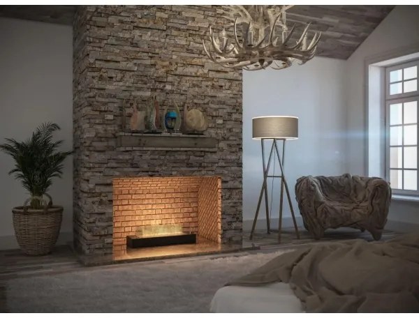 InFire - BIO kandalló 8x60 cm 3kW fekete