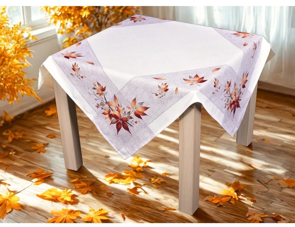 Asztalterítő Őszi levelek, 120 x 140 cm