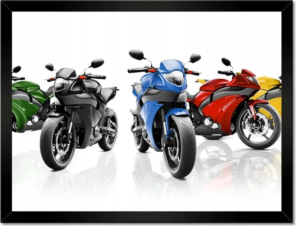 Poszterek keretben 40x30 Motorkerékpár Motorkerékpárok