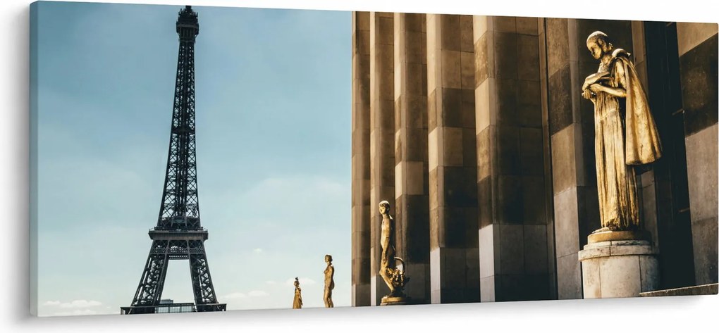 Kép a Trocader térről, Párizs (120x50 cm)