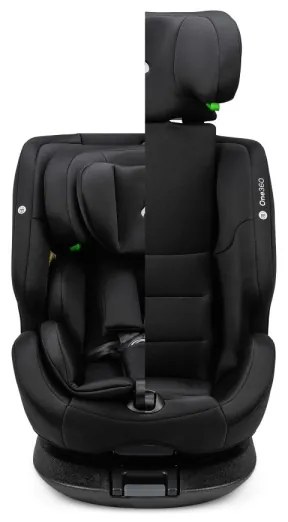 OSANN - ONE 360 i-Size autósülés 40-150 cm teljesen fekete