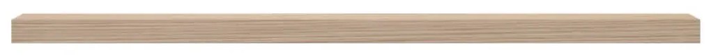 2 db szerelt fa függőpolc 110 x 23,5 x 4 cm