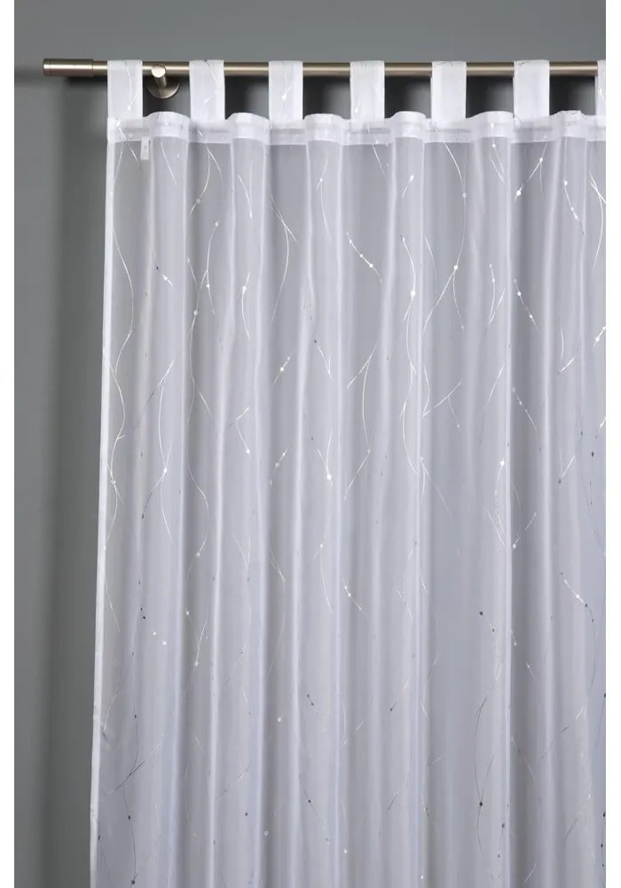 Fehér átlátszó függöny 245x140 cm Voile - Gardinia