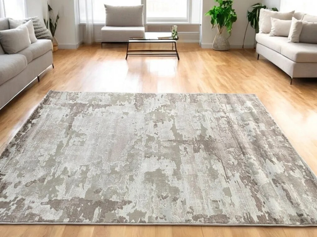 Veston 51271 bézs modern szőnyeg 200x290 cm