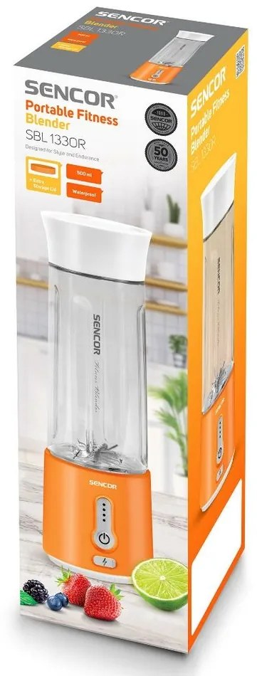 Sencor SBL 133OR smoothie mixer, narancssárga