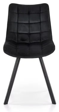 Étkezőszék COMORO, 1 db, fekete