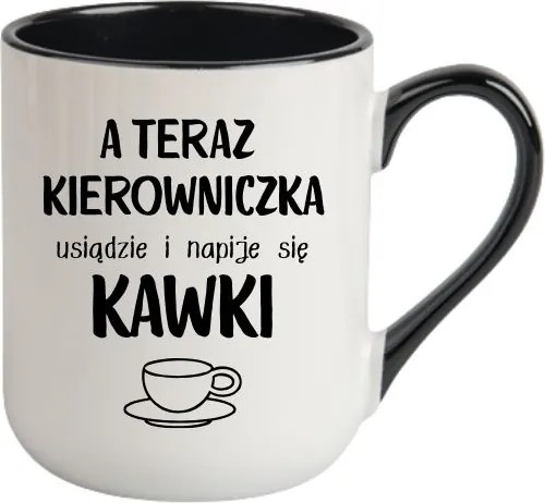 Bögre Fehér, Fekete Cofee Vicces Ajándék Menedzser Kávé