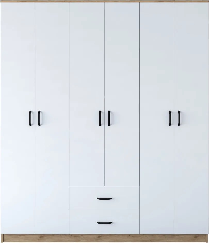 Gardróbszekrény, 180 cm – BA113
