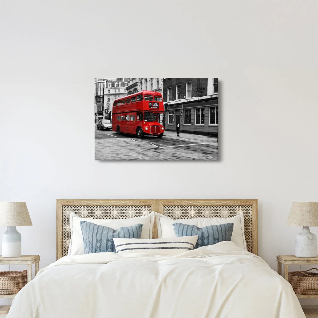 Kép - London busszal (90x60 cm)