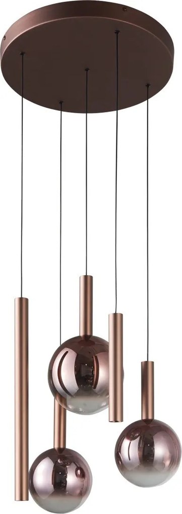 Italux modern függeszték camino réz itxpnd-24038-5a-copp