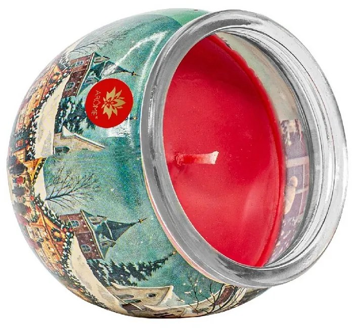 Arome Illatos gyertya üvegben  Cinnamon &amp;Vanilla, 90 g