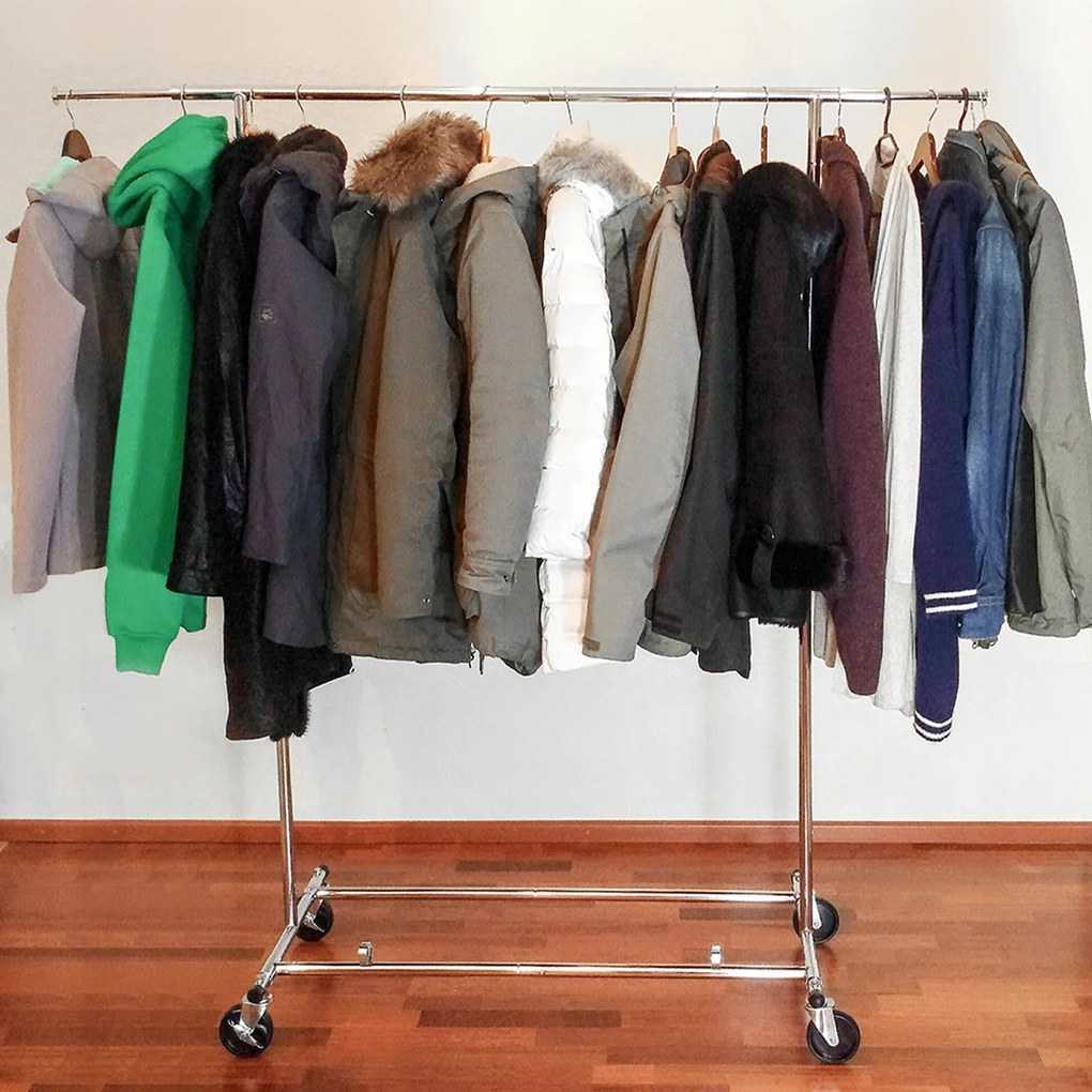 Álló ruhaakasztó Drogo Acél 100 kg