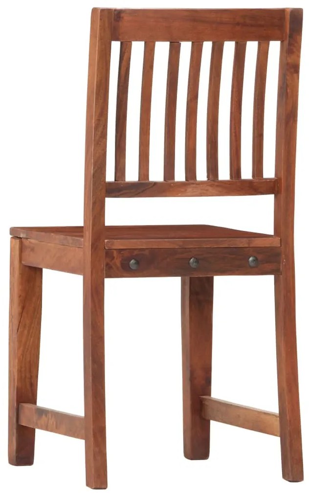 4 db tömör mangófa étkezőszék