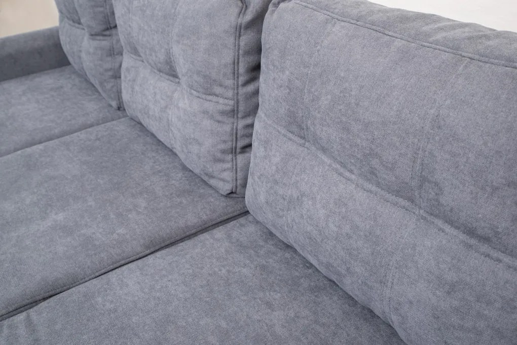 AKCIÓ világosszürke sarok ülőgarnitúra ORANGE, kétoldalas II. osztály