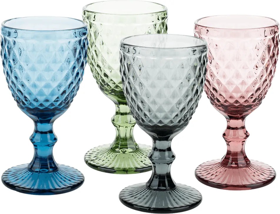 4 darabos borospohár készlet, 240ml, VERITAS TYP 3