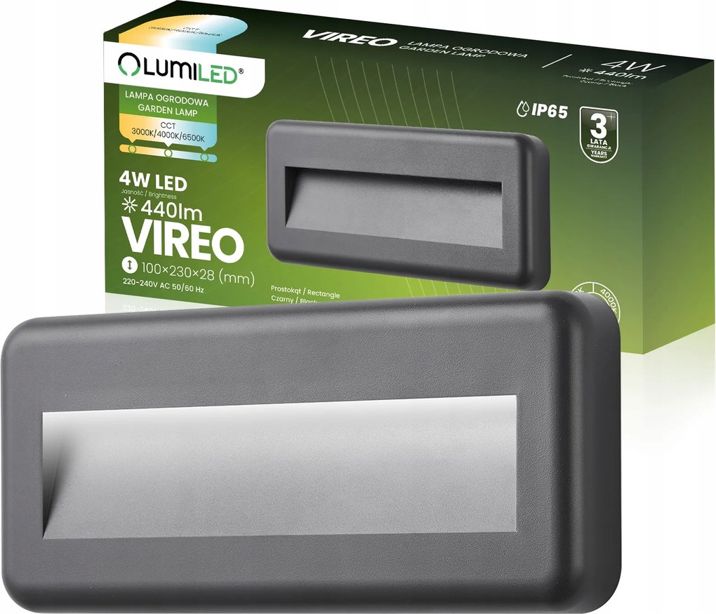 Külső Fali Lámpa Led Kerti Elemes Változtatható Szín IP65