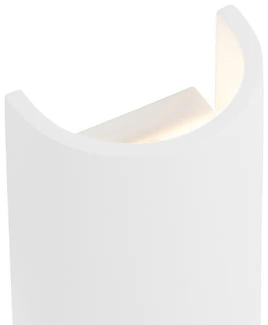 Modern fali lámpa fehér - Colja Novo