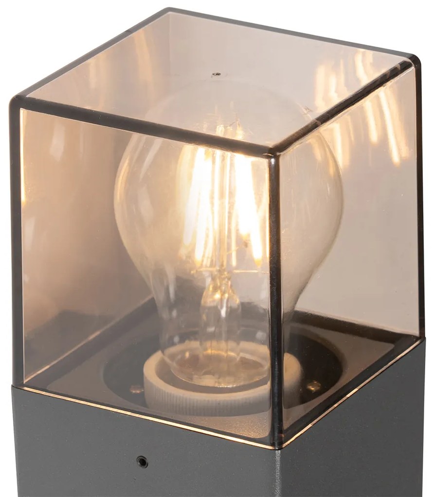 Kültéri fali lámpa sötétszürke mozgásérzékelővel IP44 - Denmark