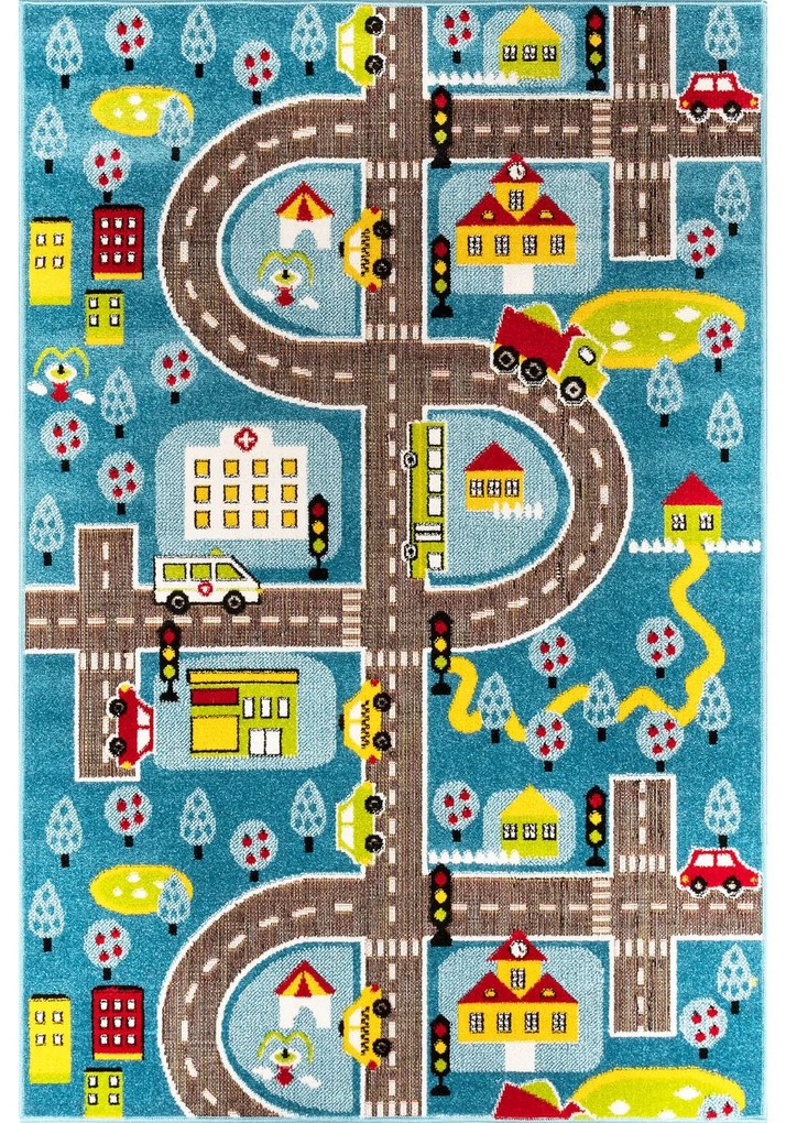 Szőnyeg (200 x 290), Trafik - Blue