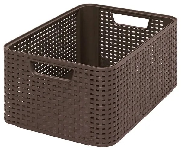 Style barna tárolókosár, 18 l - Curver