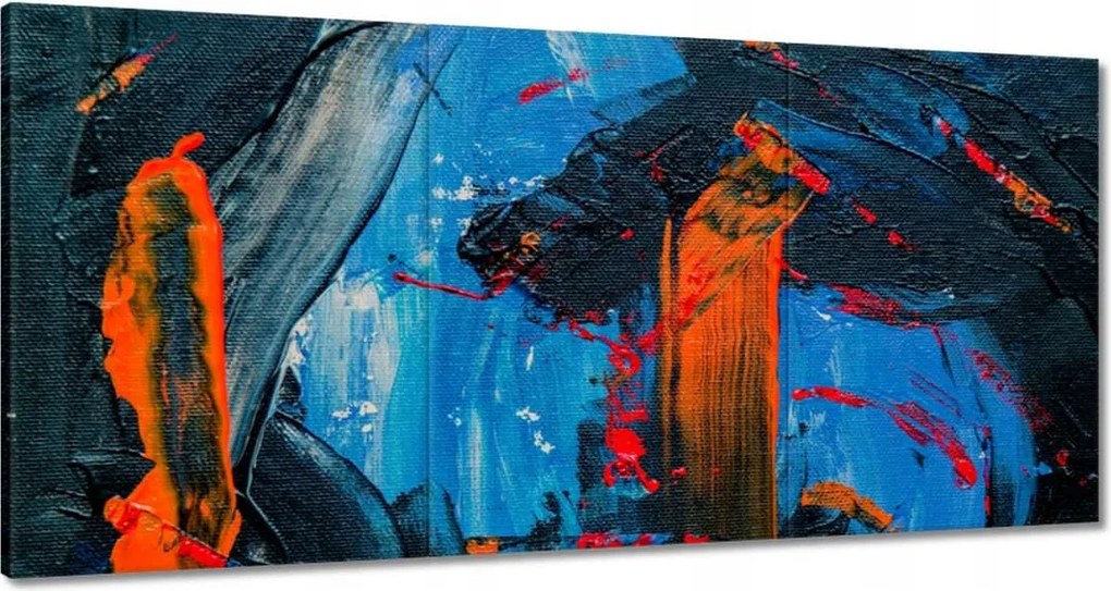 Festmények 120x60 Absztrakt indián